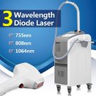 Painless Fast Triple Wavelength 808 755 1064 nm Diode Laser Hair Removal Machine for All Skin Tpyes