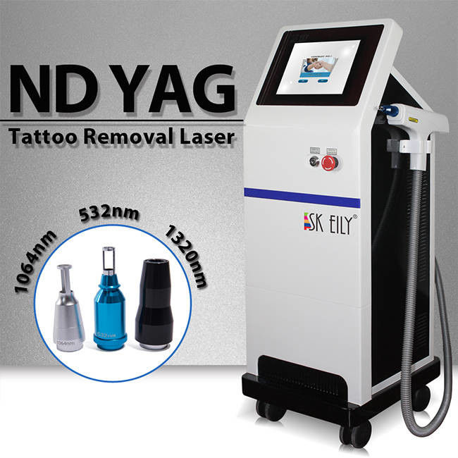 6ns Pulse Width 800W 10Hz Laser Tattoo Removal Equipment